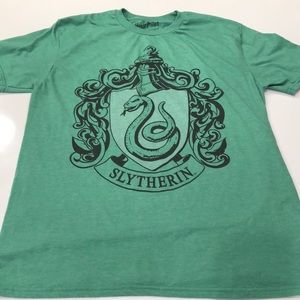 Unisex green Slytherin Harry Potter T Shirt